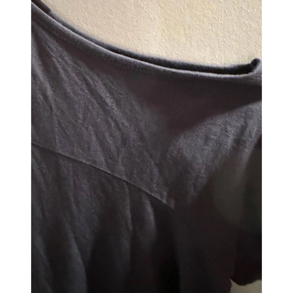 Torrid Active T Shirt Womens 2 Black Cold Shoulder Sleeve Weights Before Dates - Picture 7 of 10
